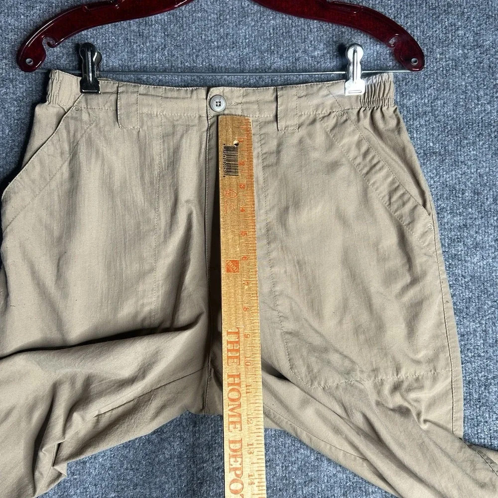 Patagonia Womens Hiking Pants Size 8 Beige Elastic Waist Outdoor - Picture 7 of 9